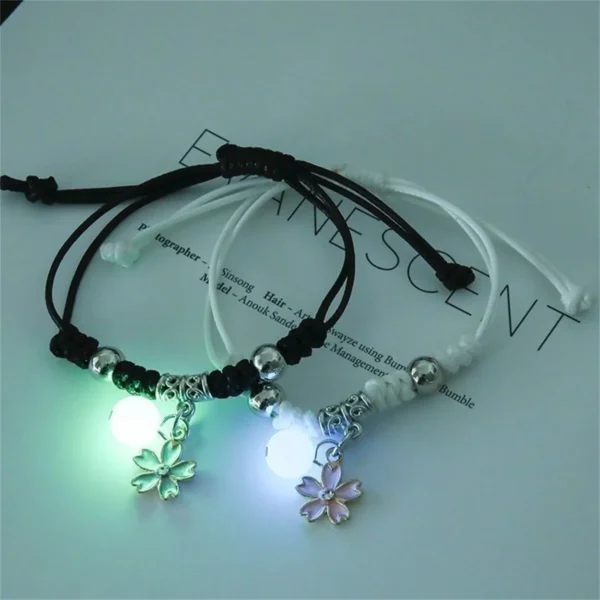 Couple & Friend Bracelet - Luminous Star & Heart Jewelry - Image 4