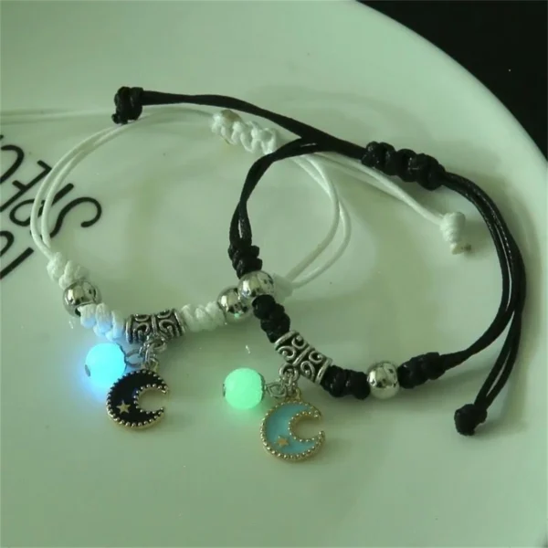 Couple & Friend Bracelet - Luminous Star & Heart Jewelry - Image 5