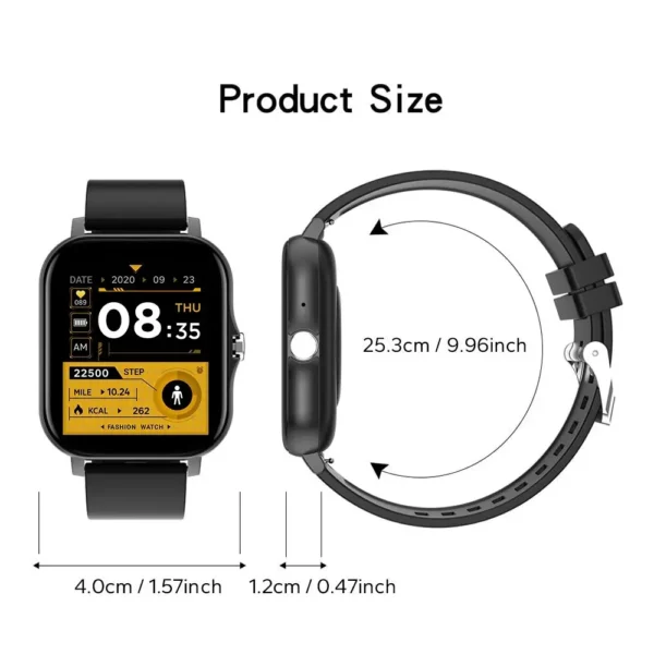 2023 Smart Watch Android Phone 1.44'' Inch Color Screen Bluetooth Call Blood Oxygen/Pressure Monitoring Smart Watch Women Men - Image 6